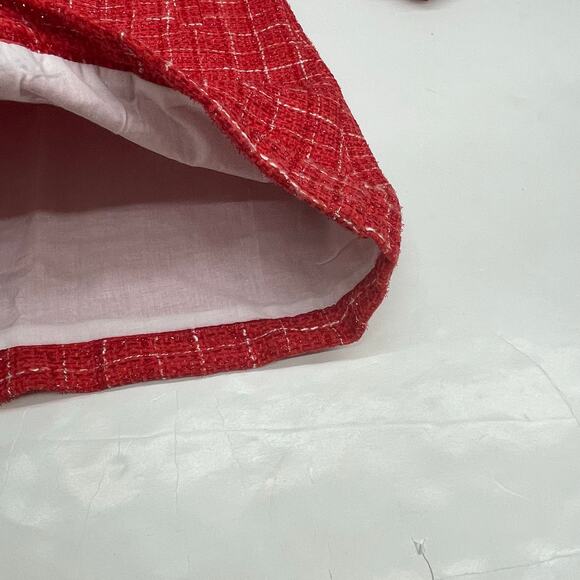 NWT The Oaks Size 8 Kate Red Tweed Dress - Picture 5 of 6